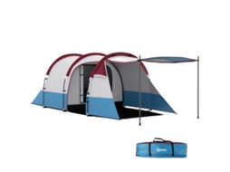 Tenda Familiar Impermeável Para 2-3 Pessoas Multicor