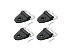 Conjunto De 4 Ganchos Para Porta-malas Carro, Pendurar Rede Bagagem,