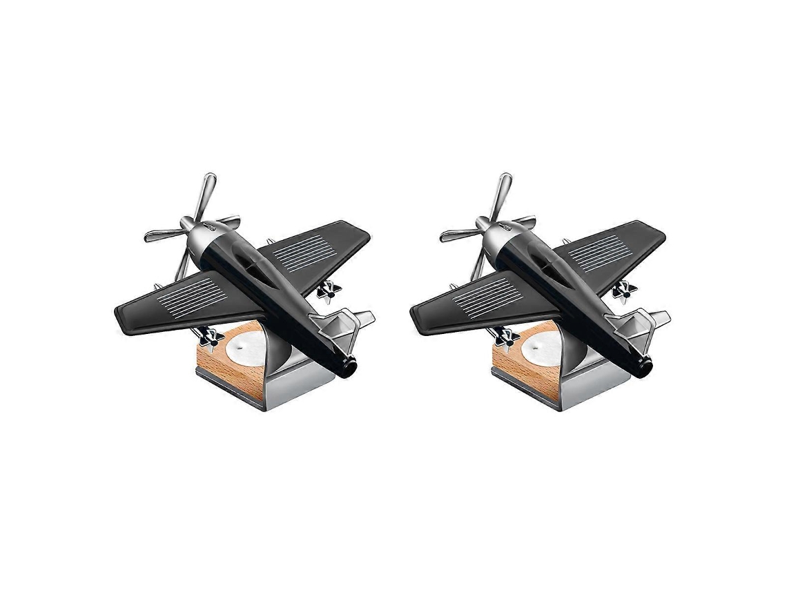 Avião Giratório Movido A Energia Solar, Decoração De Mesa De Avião. Olysi Shop