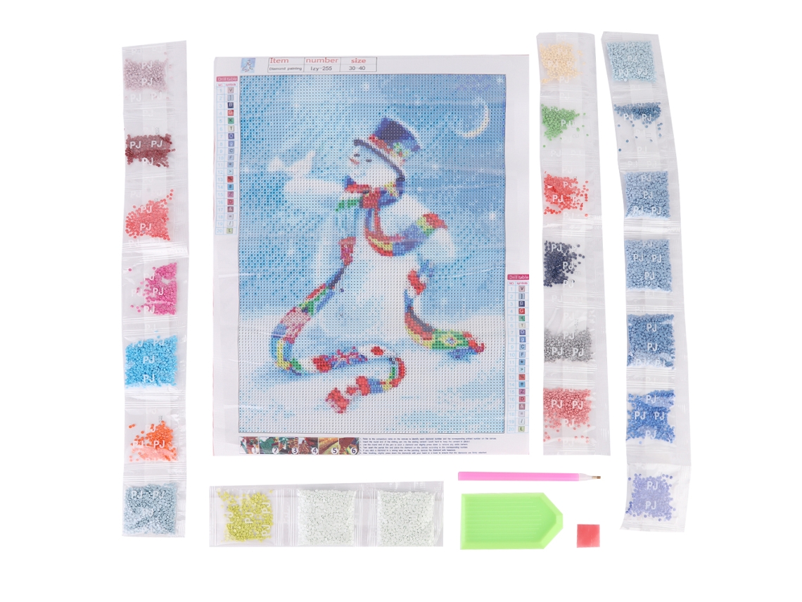 Laxiscreed Quadro De Diamante Diy 30x40cm Para Artesanato Com Perfuração Total