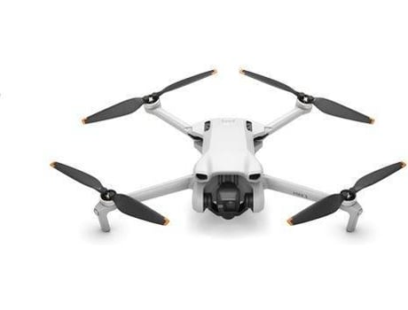 Drone DJI Mini 3 Fly More Combo + DJI RC (4K - Autonomia: Até 38 min - Cinzento)