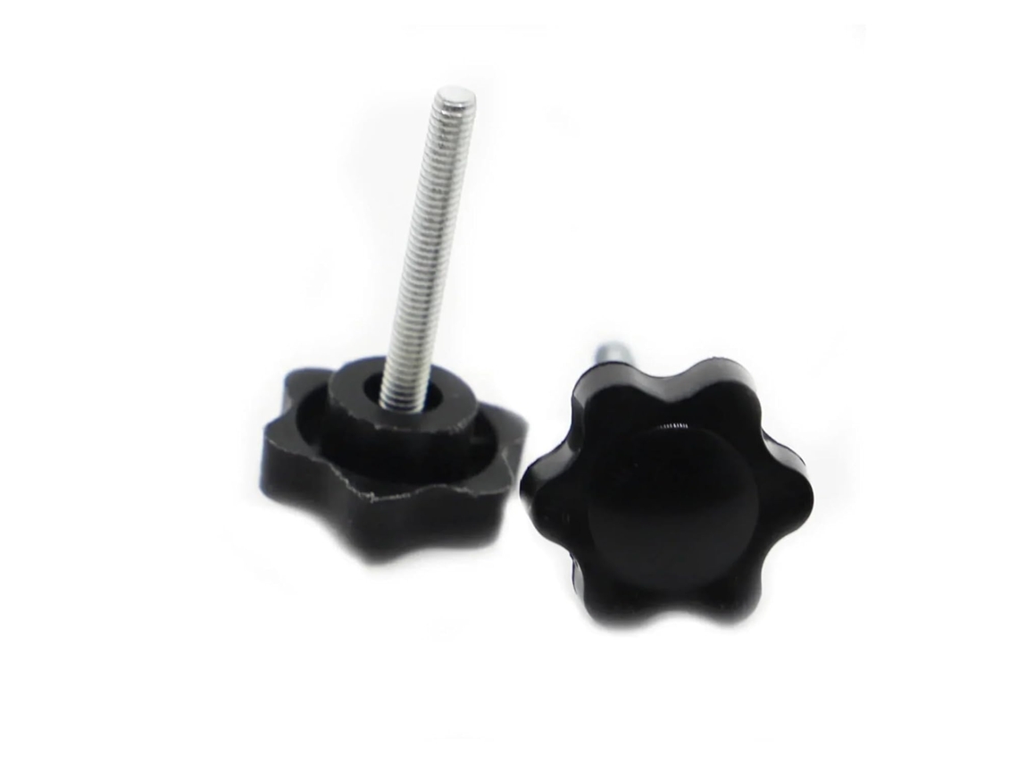 M4 M5 M6 M8 Plum Cabo Plástico Parafuso De Aperto Manual Porcas Em