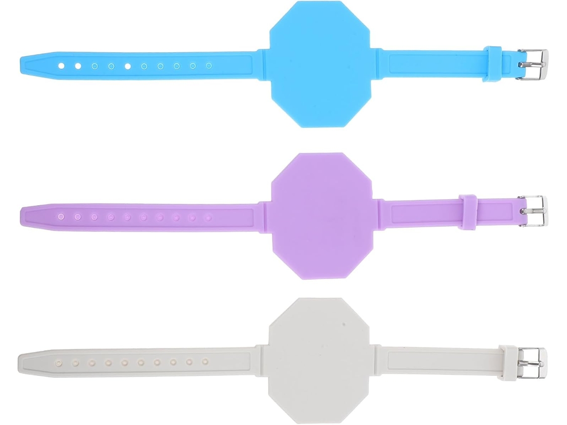 Conjunto de 3 blocos de notas de silicone macio com encaixe, reutilizáveis e apagáveis, tamanho médio.