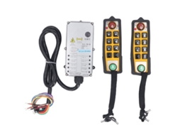 Kit Controle Remoto para Guindaste Sem Fio 2 Manetes 6 Botões