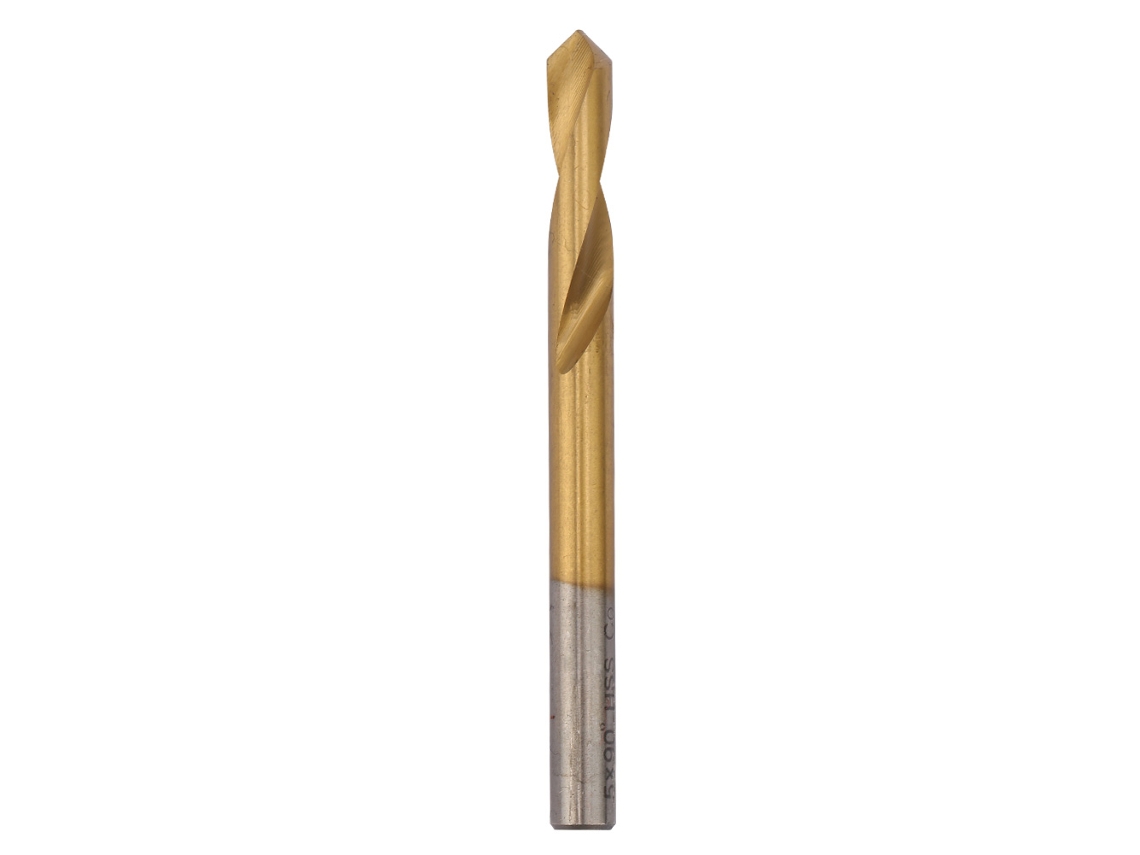 Laxiscreed Broca De Posicionamento Com Revestimento Em Titânio E Aço Rápido, Chanfro De 90°
