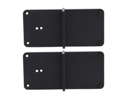 Plantilla De Perforación Para Bisagras 2 Piezas Localizador De Orificios Herramienta De Carpintería Negra 85x40mm
