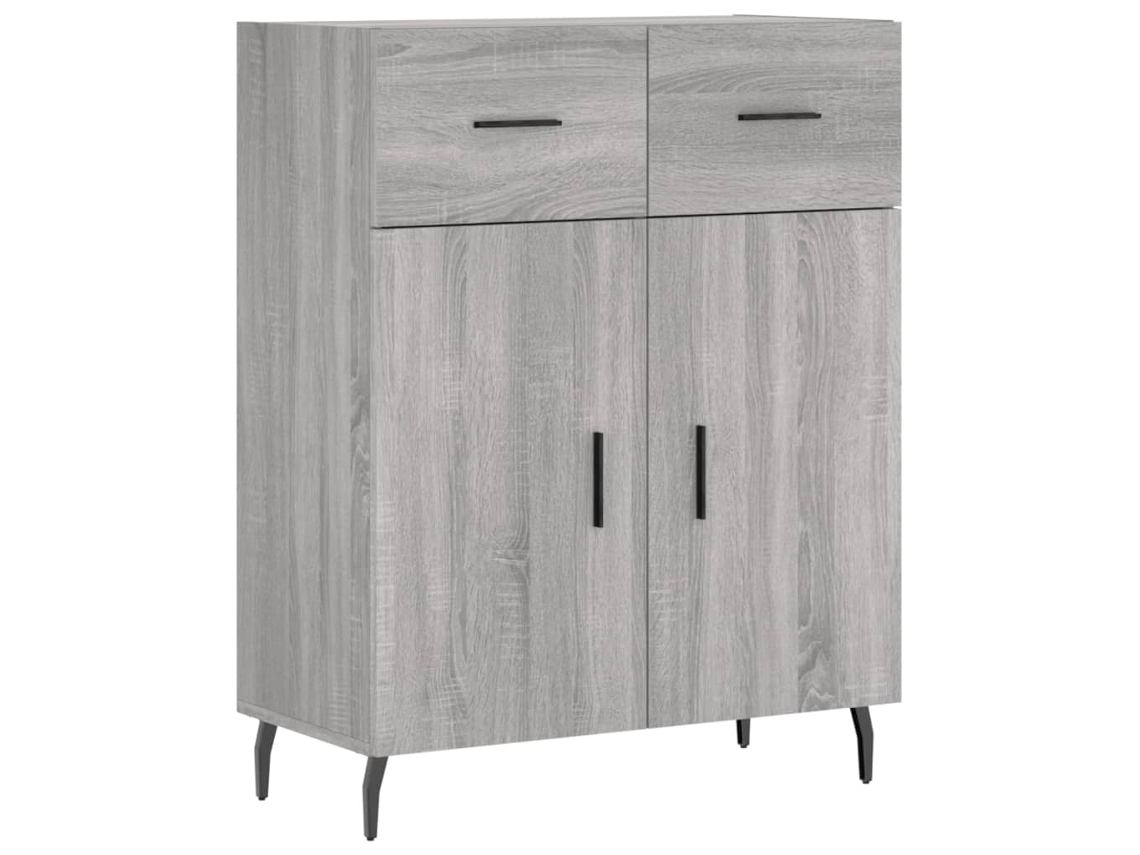 Aparador 69,5x34x90 cm Madeira Derivados Cinzento Sonoma MAISON EXCLUSIVE