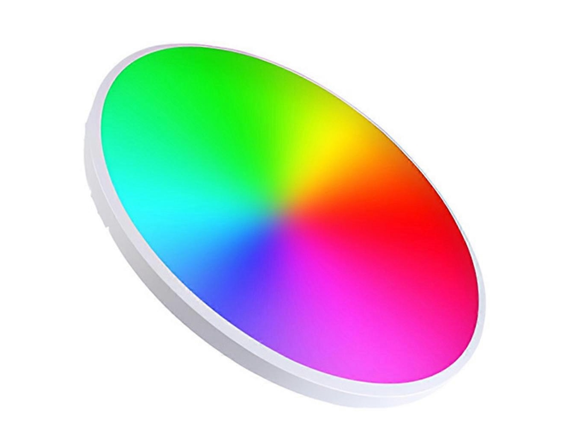 Luminária De Teto Led Dimerizável, Compatível Com O Aplicativo Tuya.