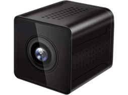 Mini Câmera Sem Fio Wi Fi Hd 1080p Visão Noturna Segurança Vídeo Vigilância Monitor Remoto Detecção De Movimento Mini Câmera Yizhood (preto)