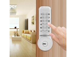 Fechadura Digital Mecânica Sem Chave Para Portas De Casa E
