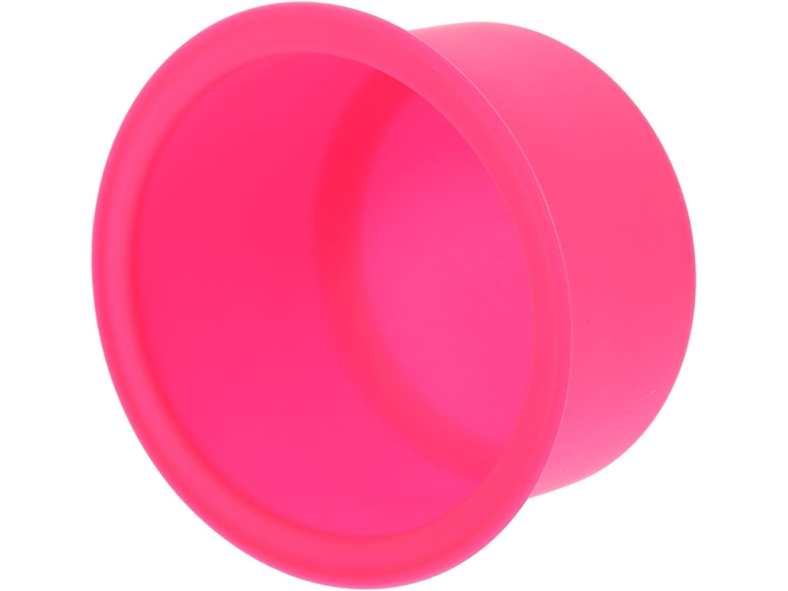 Placa de silicone para derreter cera com superfície lisa, fácil de deformar.