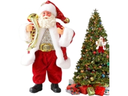 Estatueta De Papai Noel, Estátua Natalina De 18 Cm Para Decoração |