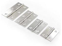 Conjunto De 40 Peças Dobradiças Miniatura Aço Inoxidável Para Portas Armário Pequenas, Com Abertura Plana, Para Janelas