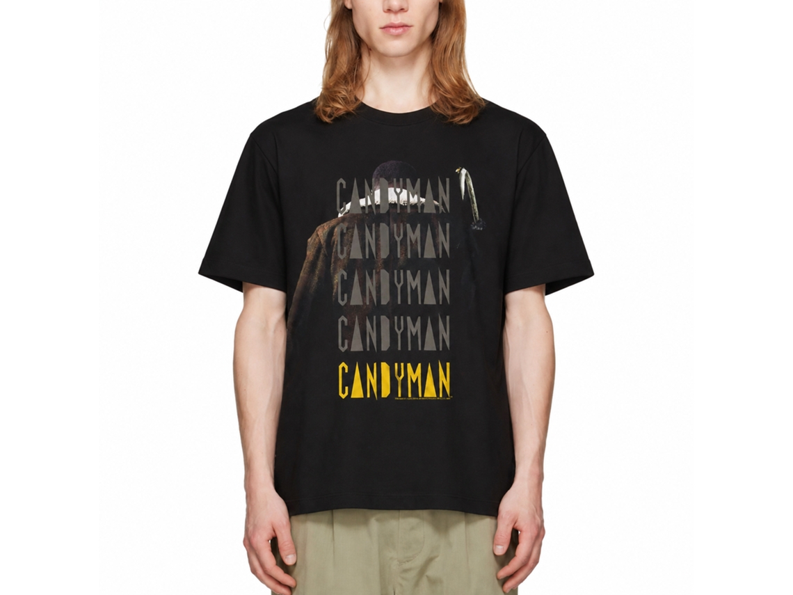 Rockinstone Candyman Movie Poster Black Adult T-shirt Size:xl