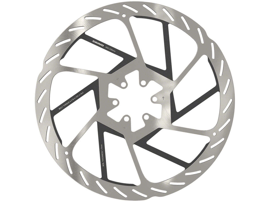 Disco de travão 6 buracos Sram Hs2
