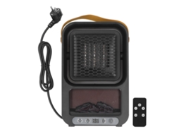Aquecedor ventilador pequeno, silencioso, com controlo remoto LAXISCREED