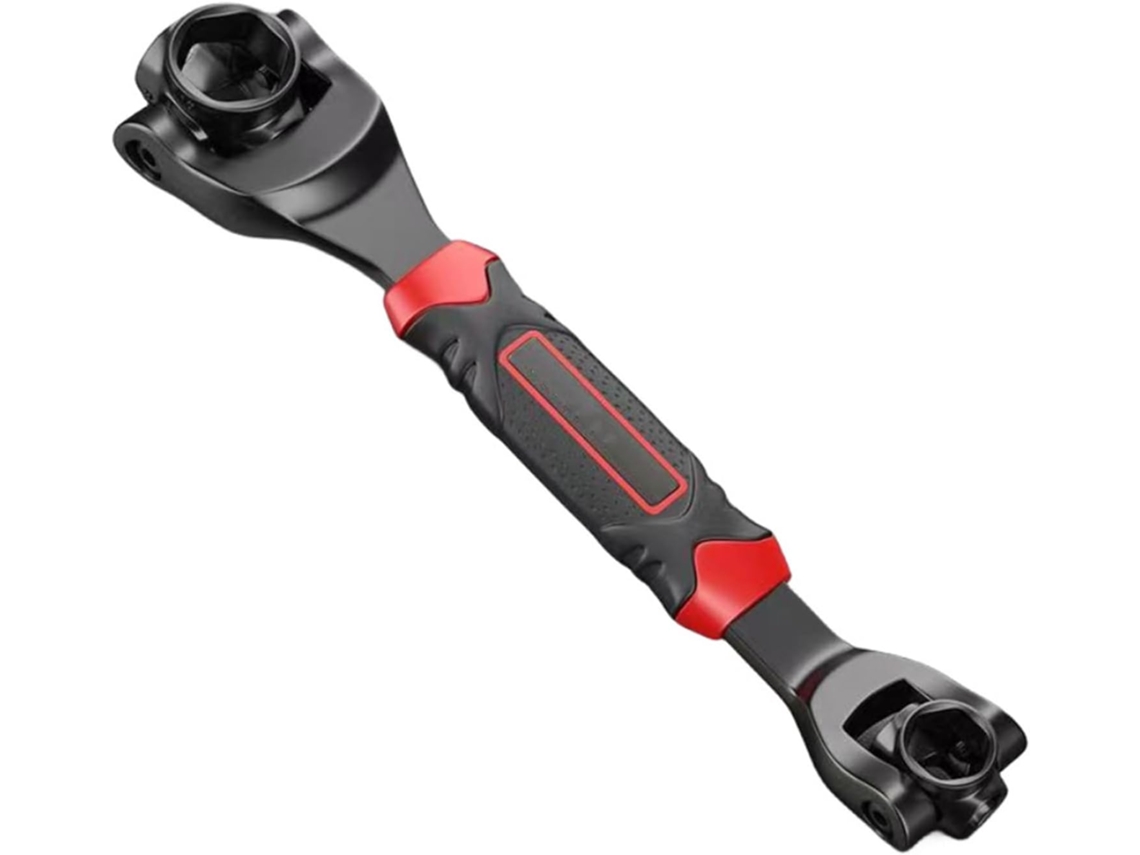 Chave Universal Multifuncional 52 Em 1 Com 12 Dentes E Rotação De 360​​ Graus Para Reparos Domésticos Automotivos