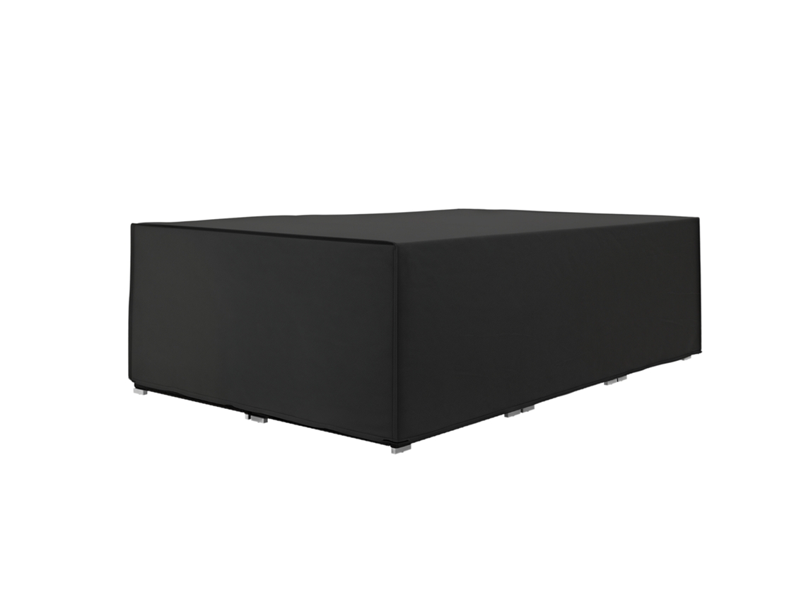 Capa para Mesa de Jardim Oxford impermeável e anti-UV (222x155x67cm) preto BTFORUS