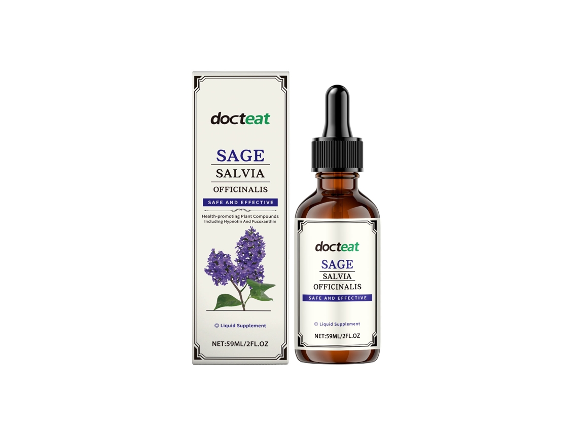 Gotas Sage Suplemento Natural Saúde Bucal