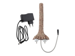 Poleiro Aquecido Primerox para pássaros com controle termostático 5W para papagaios hamsters (100-240V)