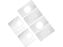 Conjunto De 3 Pares Placas Reparo Para Armário Com Portas Armários