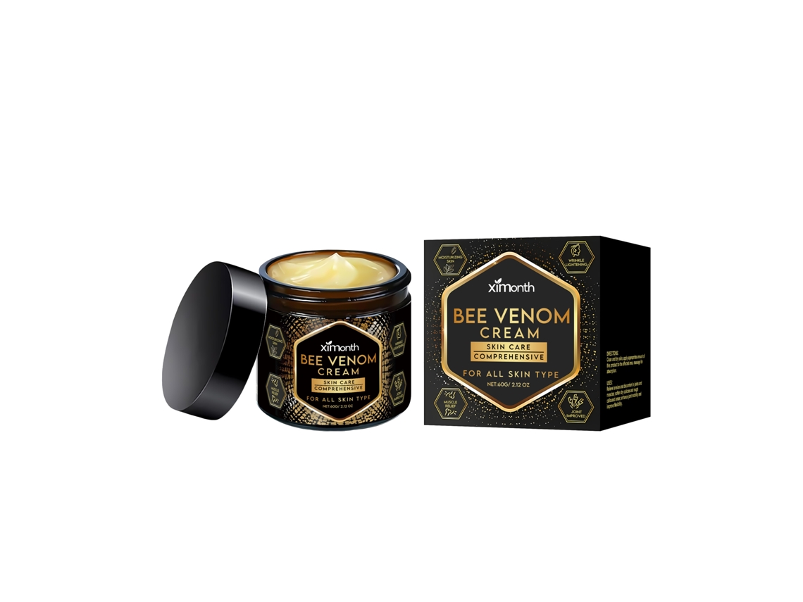 Creme Natural com Veneno de Abelha para Pele, Cuidado Seguro e Eficaz LAXISCREED