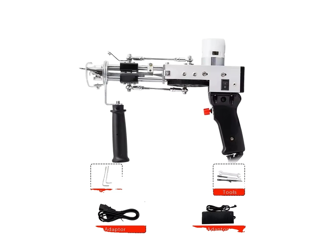 Pistola De Tufting, Função Elétrica De Corte E Laço, Design Leve,no.3 Oem