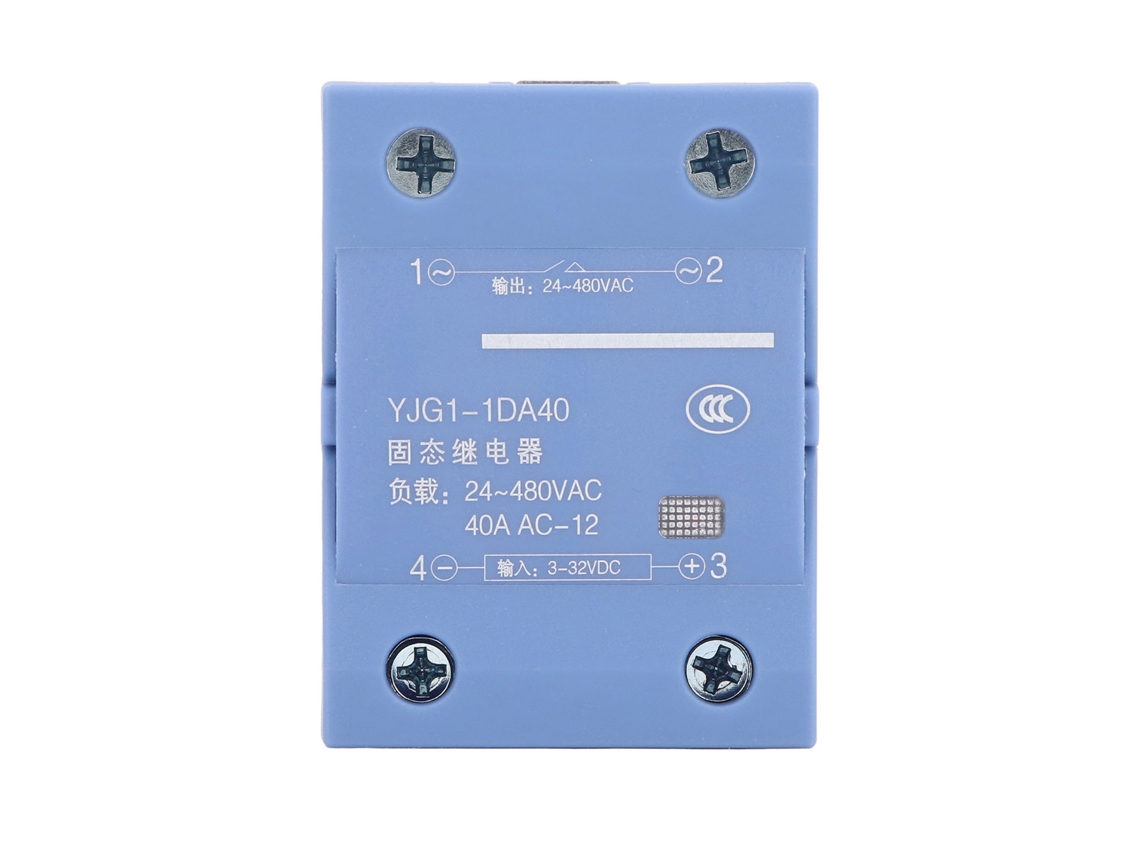Relé de Estado Sólido Veloriskku 40a Monofásico Entrada Dc 3 32v Saída Ac 24 480v
