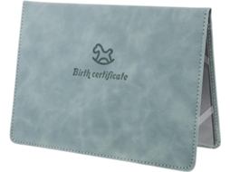 Capa Protetora Cabilock Vintage Em Couro Para Bebê, Pasta Infantil Para Documentos, Proteção Resistente A Arranhões