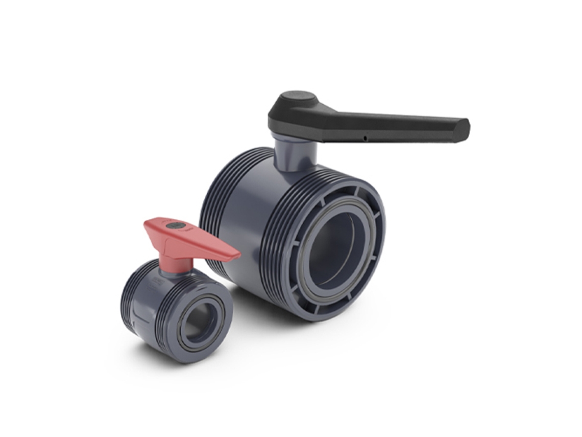 Corpo Válvula PVC 50 C/Viton HIDROTEN