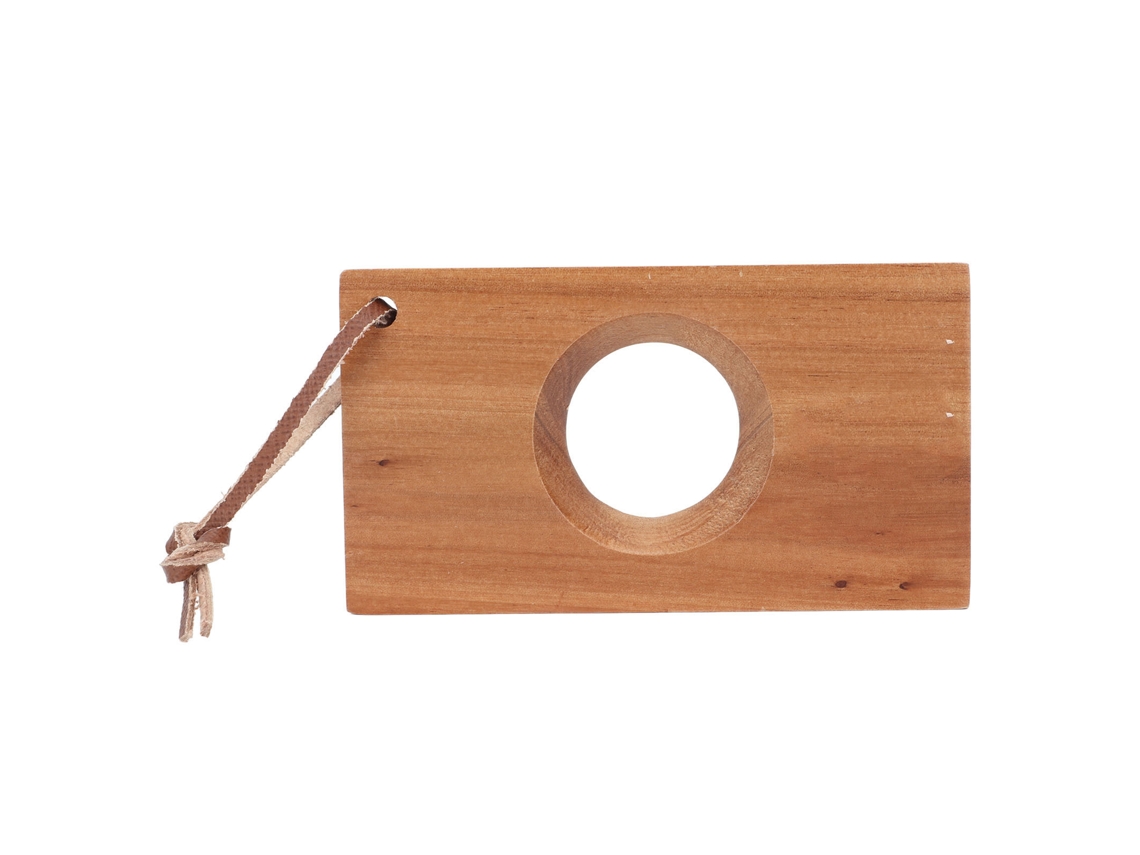 Suporte para Coffee Dripper de Madeira com Cordão