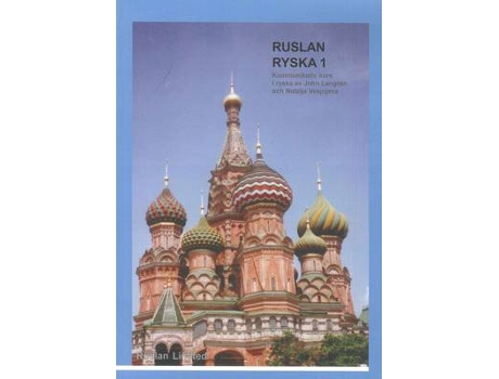 Livro Ruslan Ryska 1 Kommunikativ Kurs I Ryska De Natalia Veshneva (sueco)