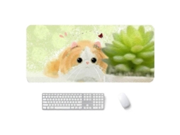 Mousepad Impermeável Antiderrapante Com Ilustração De Desenho Animado, 400x900x4mm. Dimensões 400x900x4mm. Olysi Shop