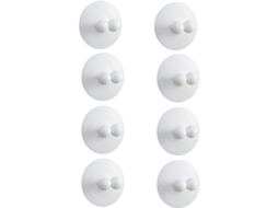 Suporte para Escova de Dentes, com Ventosa AQUAFORGE (branco)