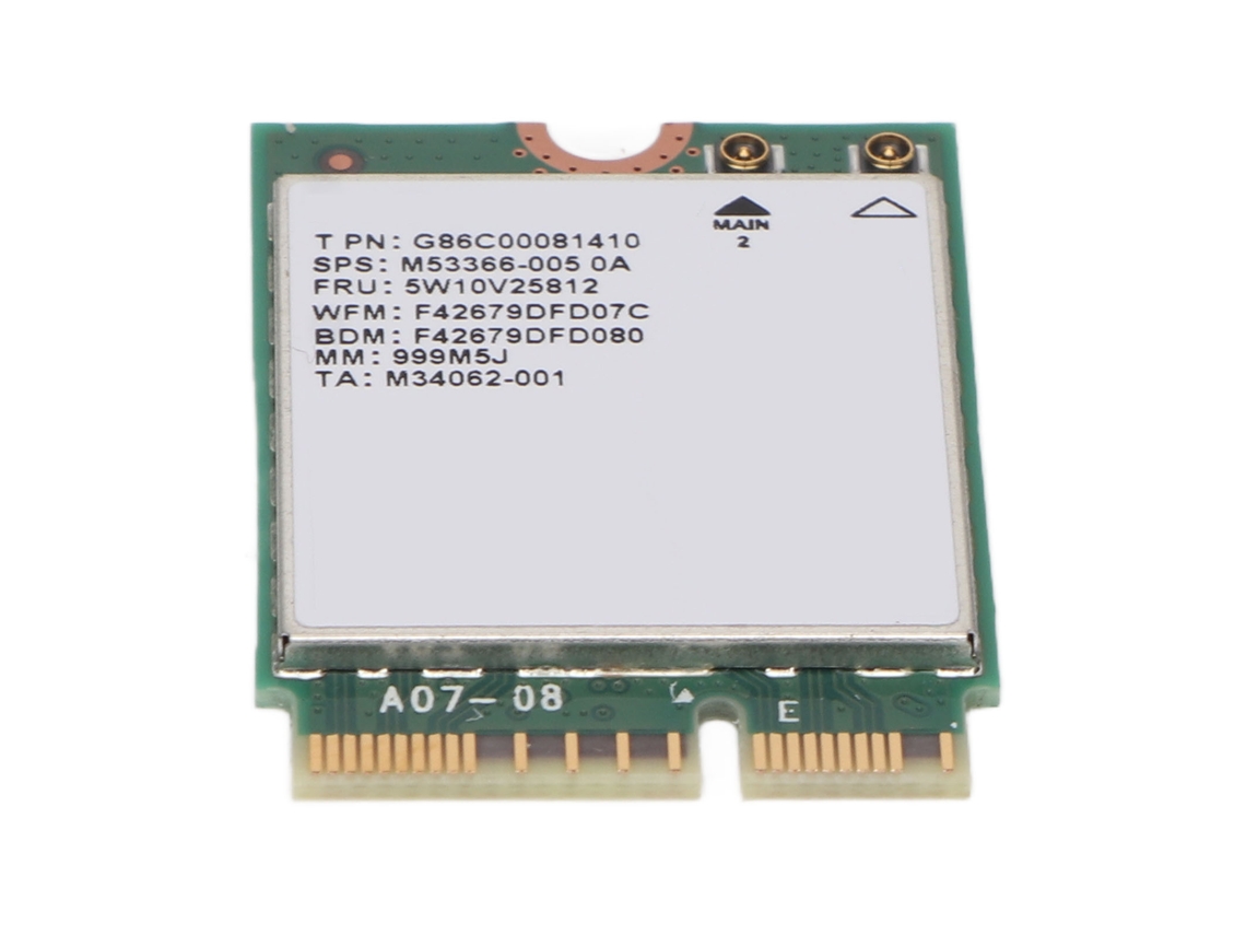 Placa De Rede Sem Fio (suporta Wifi 6e Tri-banda 2.4g/5g/6ghz)