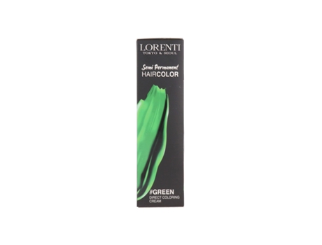Semi Permanent Haircolor 200 Ml Green Lorenti