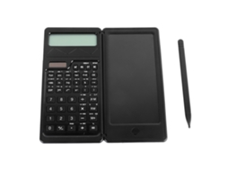 Calculadora Científica Solar Multifuncional Plegable Com Bloco De Notas E Caneta