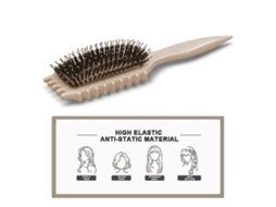 Escova De Ondulação Bounce Curl, Escova De Modelagem Para Desembaraçar, Escova De Modelagem Boar Brush Brilvibera