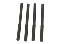 Protetor Pé Fogão Aranha Silicone Antiderrapante Verde Militar 4pcs