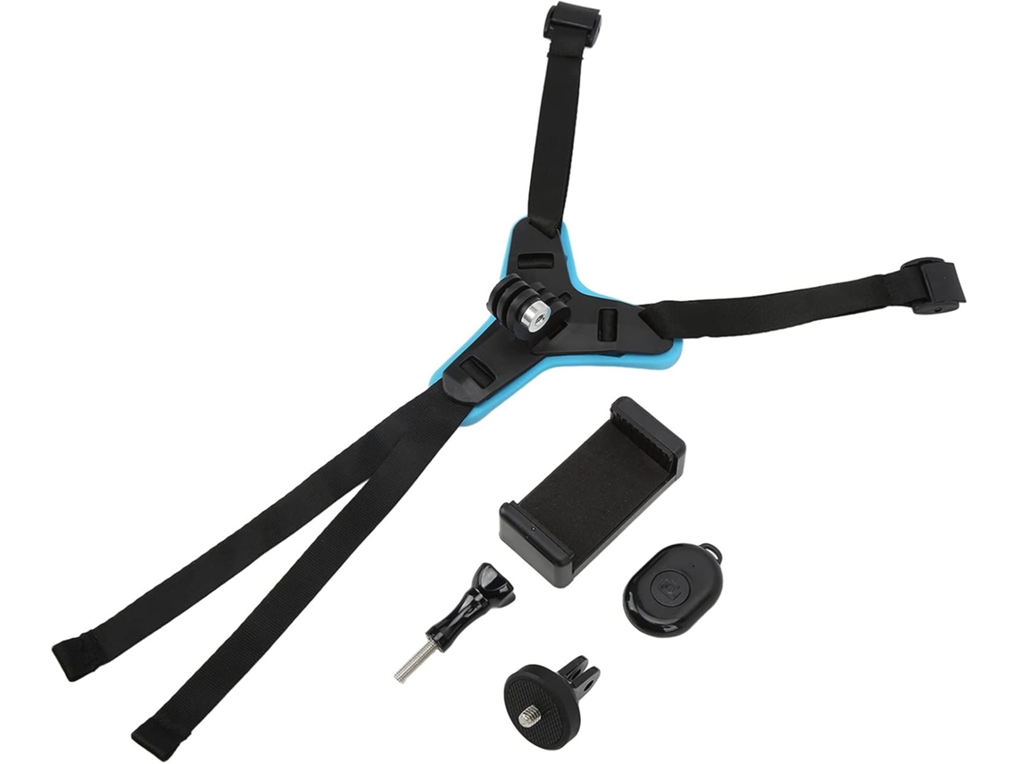 Suporte De Queixo Para Capacete Motocicleta Yinhing Com Clipe Celular, Suporte Leve Para Câmera Ciclismo, Compatível Com