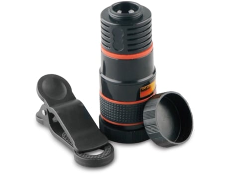 Teleobjetiva  8x Universal - Preto