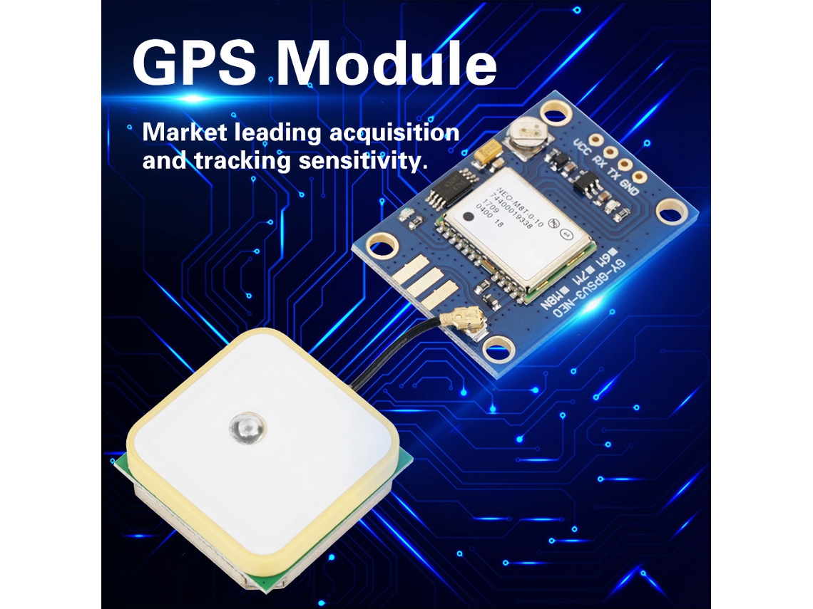 Módulo De Antena Gps Gnss Glonass Gy-gpsv3 M8t Neo M8t