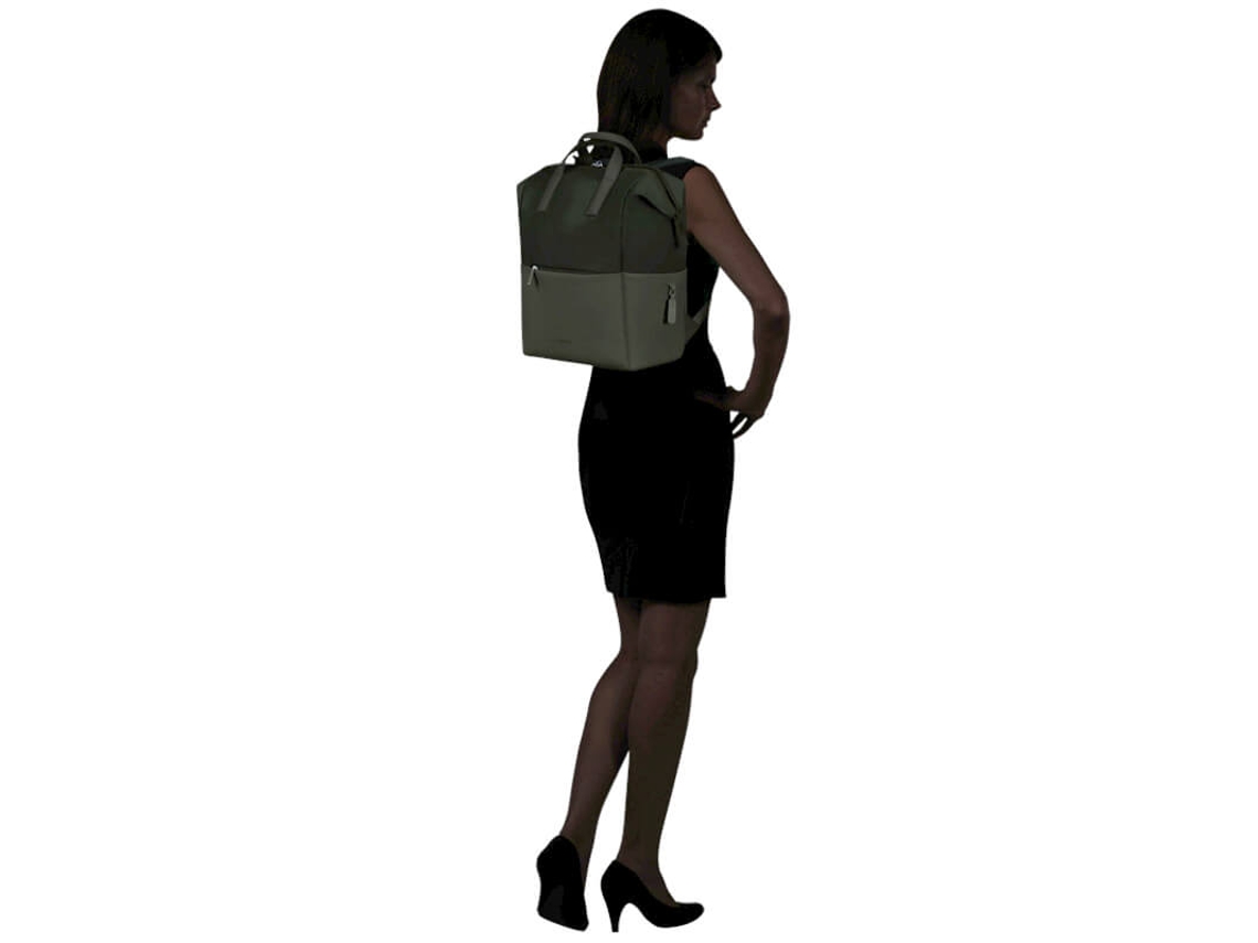 Mochila Quadrada Para Portátil 14.1 4pack Verde Floresta Samsonite