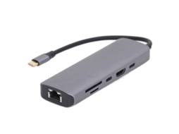 Hub Usb C 9 Em 1 Estação De Conexão Multiporta De Alta Velocidade Plug And Play Para Switch Laptop Telefone Tablet
