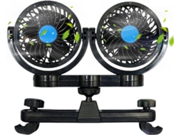 Ventilador Genérico Para Carro, Refrigerador Portátil, Ajustável E Potente