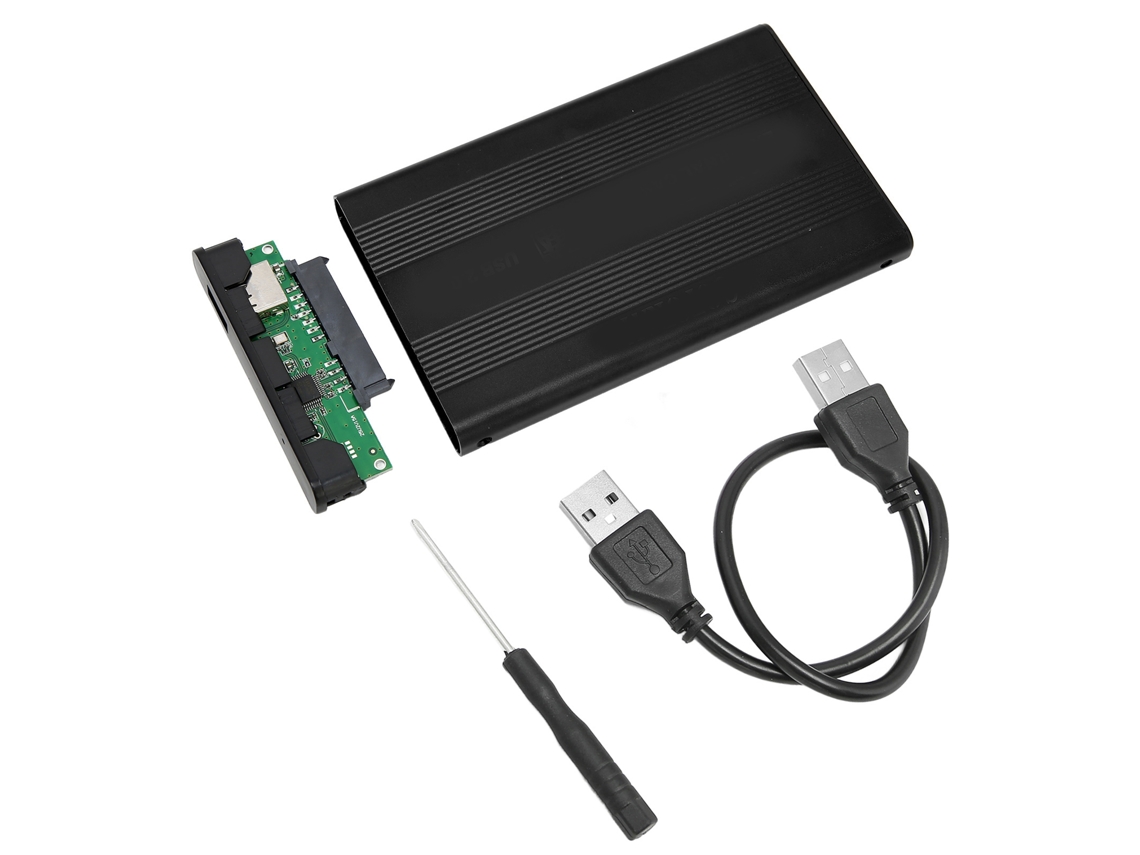 Case De Disco Rígido Externo Interface Usb 2.0 Para Sata 480mbps