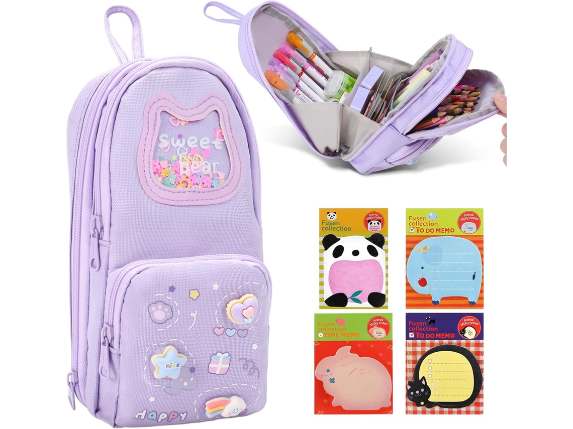 Estojo Para Lápis E Canetas, Para Escola
