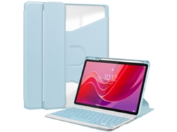 Capa De Teclado Bluetooth Para Lenovo Tab M11 330fu Azul Celeste