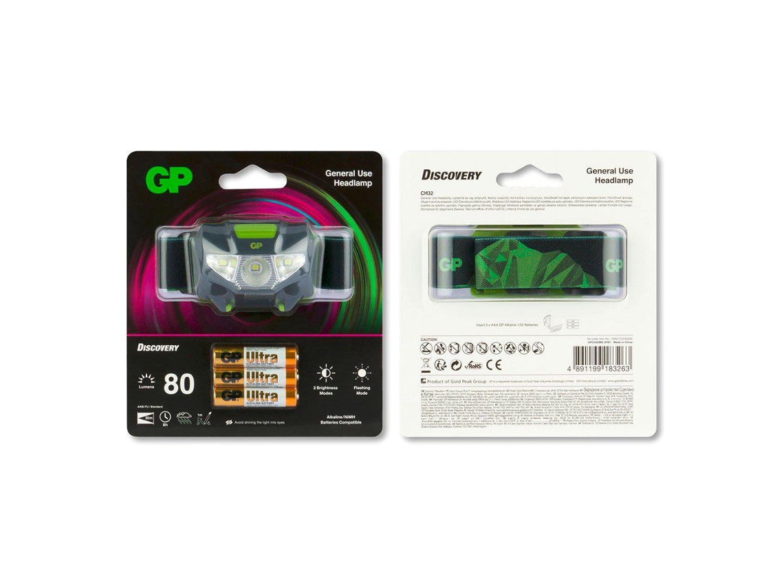 Gp Batteries Ch32 80 Lumen 3Xaaa