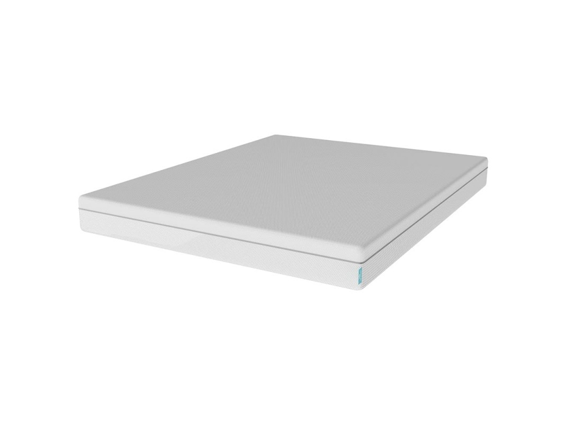 Colchão Viscoelástico Cecotec Flow One Com Capa, 80x190. 3 Camadas, 18 Cm De Altura, Alta Firmeza, Núcleo Perfilado Com Espuma